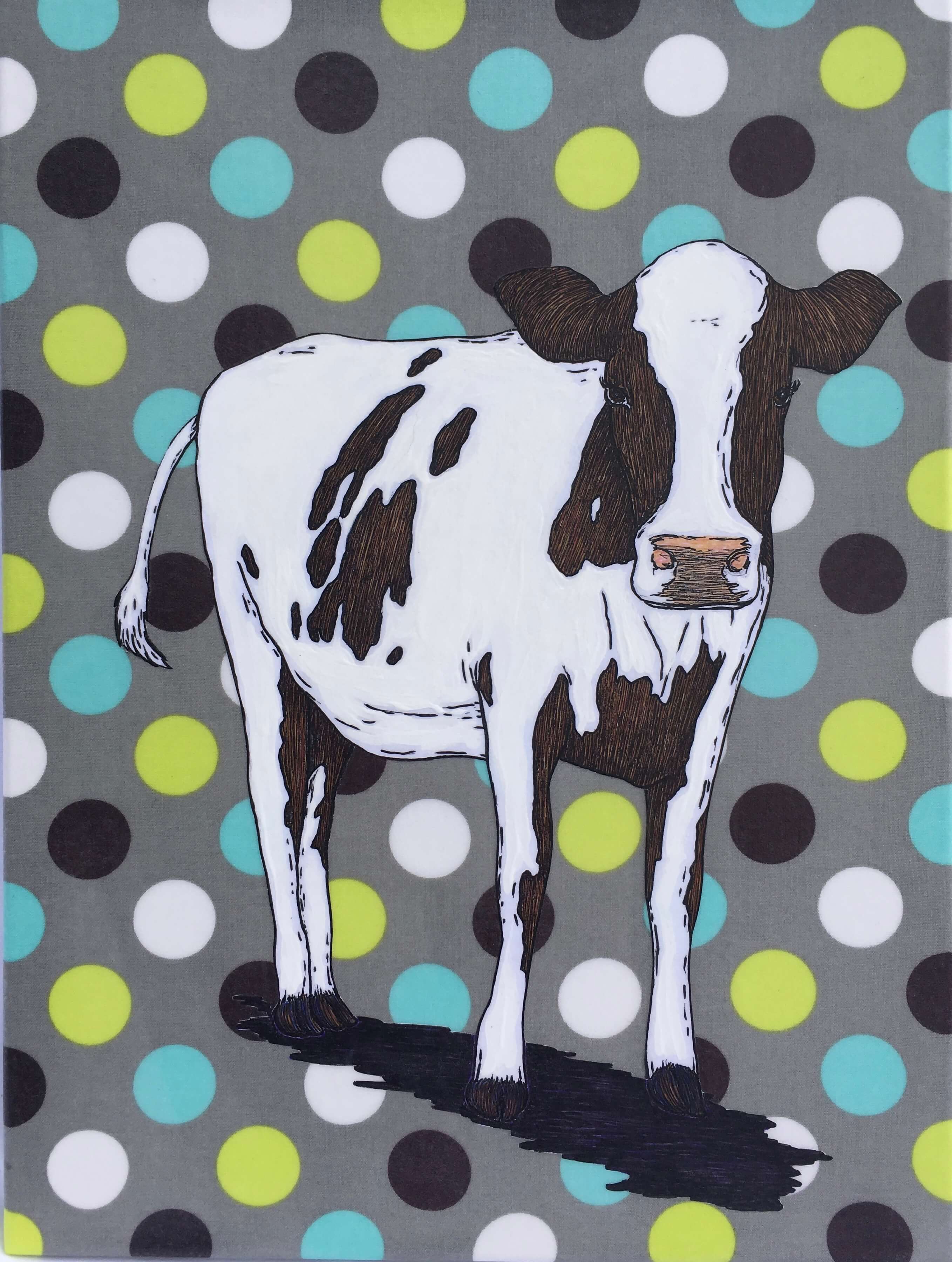 ‘Cow’, 12” x 16”, $195